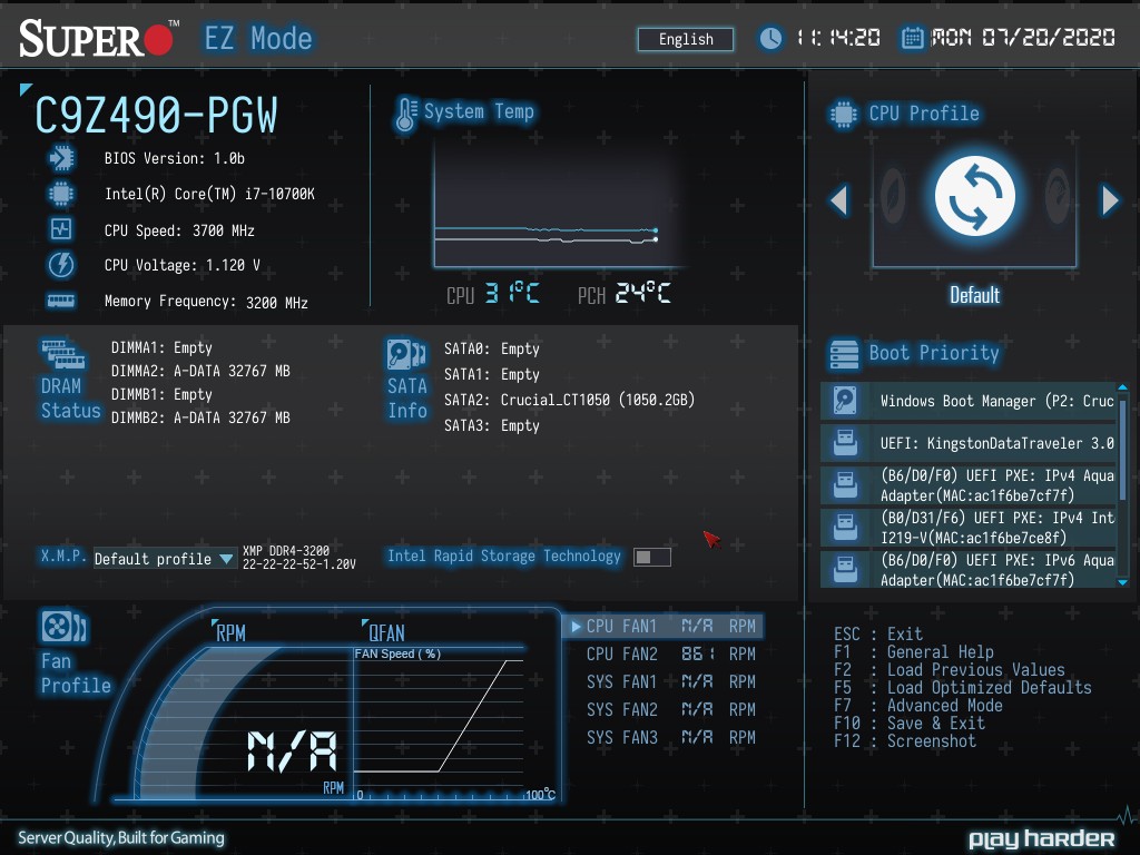 BIOS And Software - Supermicro C9Z490-PGW Motherboard Review 